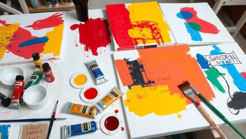 Ernst Billgren och hans färgglada konst