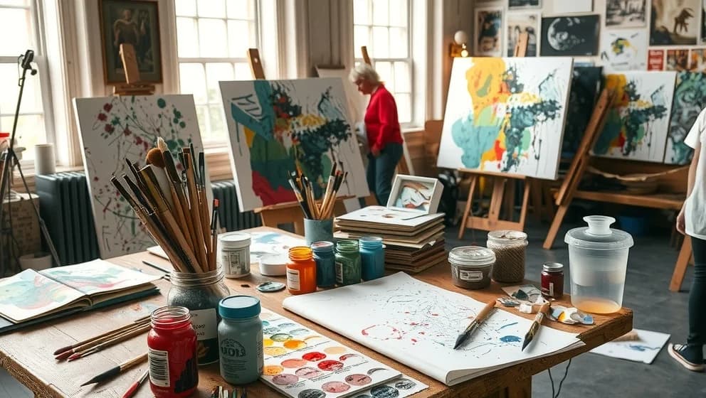 Mikael Persbrandt konst och hans konstnärliga väg