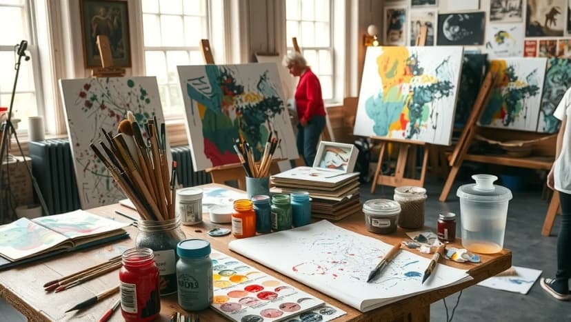 Mikael Persbrandt konst och hans konstnärliga väg