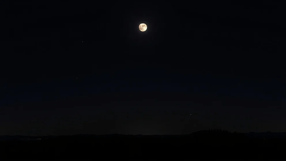 Ser du månen där du är ikväll