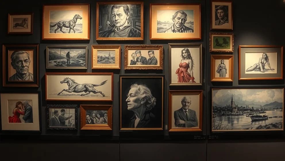 Tavla gråtande barn från konstnärer världen över